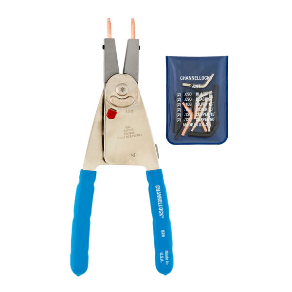 CHANNEL LOCK 929 10-inch Convertible Retaining Ring Pliers