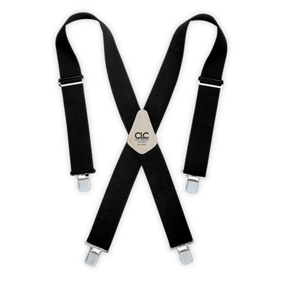 CLC 110BLK Heavy-Duty Work Suspenders - Black