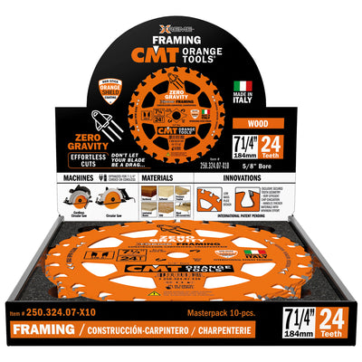 CMT 250.324.07-X10 7-1/4