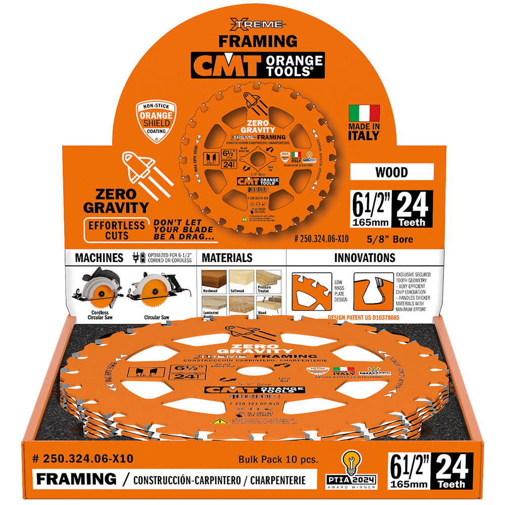 CMT 250.324.07-X10 7-1/4