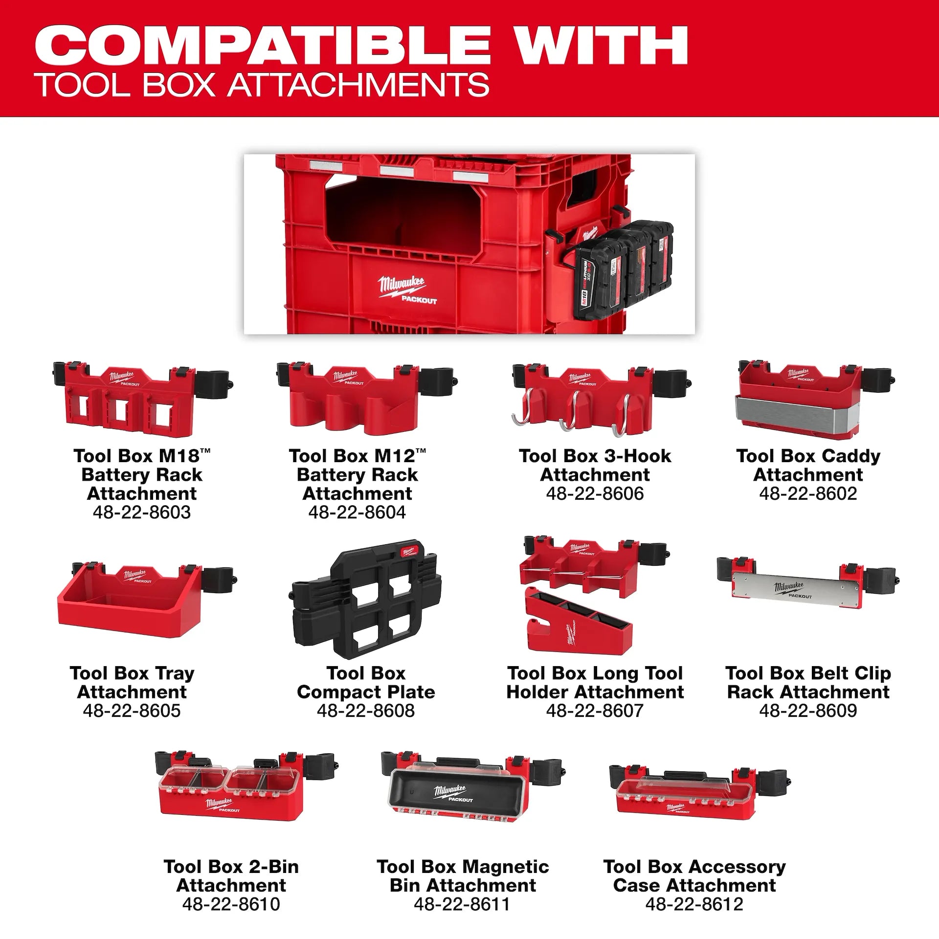 MILWAUKEE 48-22-8439 PACKOUT™ XL Crate