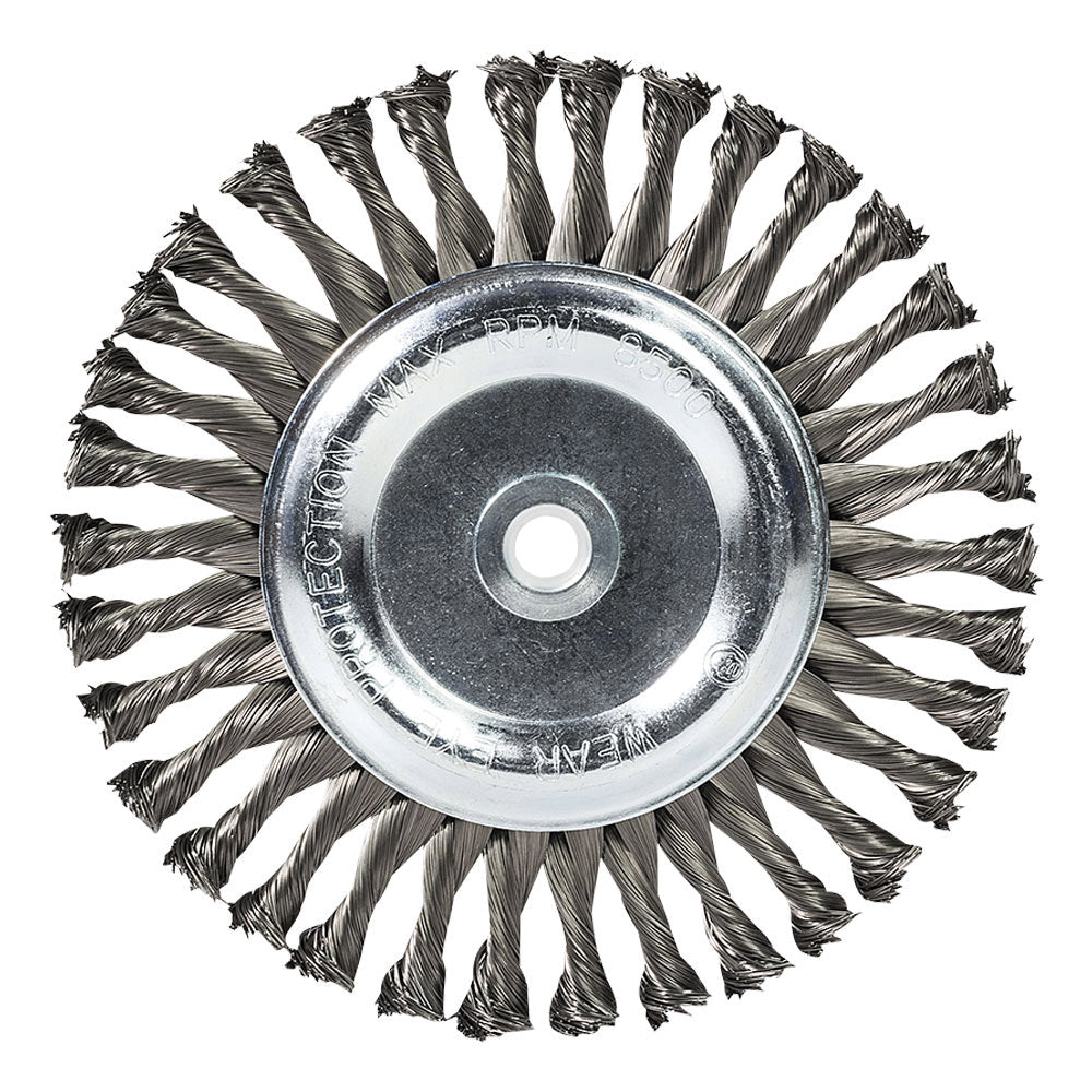 MERCER 184010 KNOT WIRE WHEEL 6