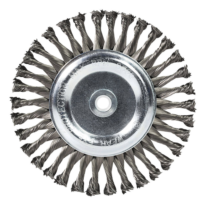 MERCER 184010 KNOT WIRE WHEEL 6