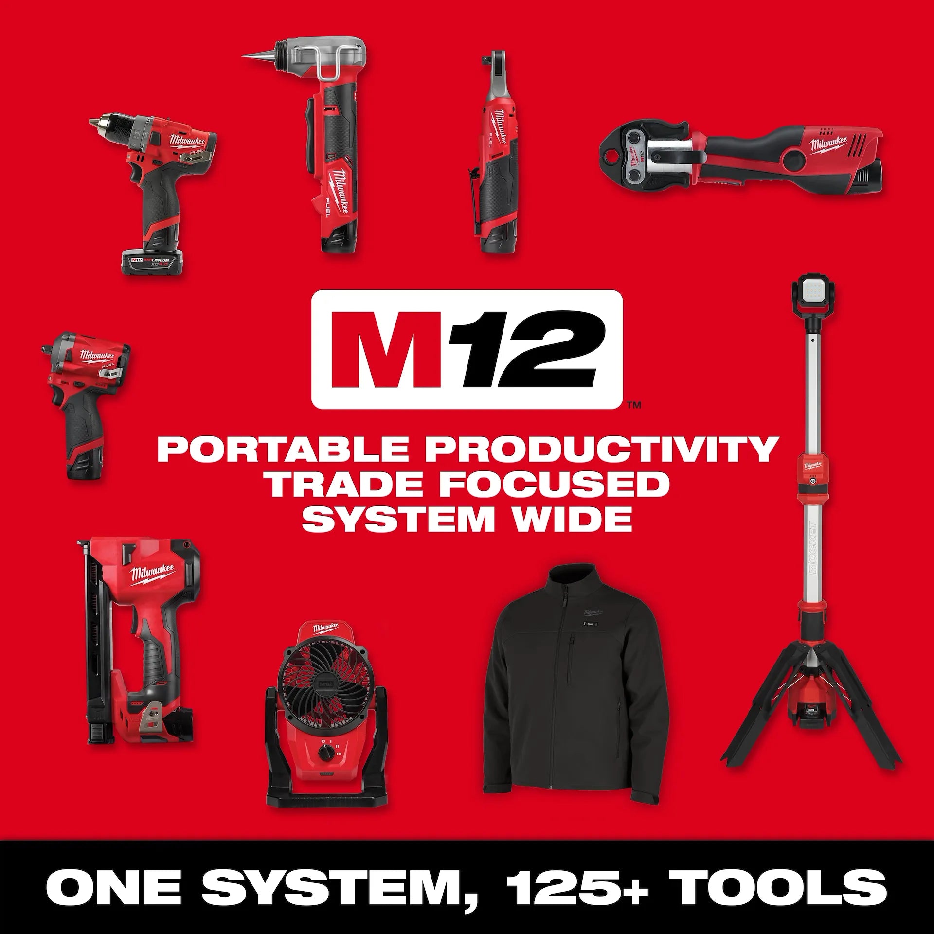 MILWAUKEE 2955-20 M12™ Bluetooth® Jobsite Speaker w/ PACKOUT™ Compatibility