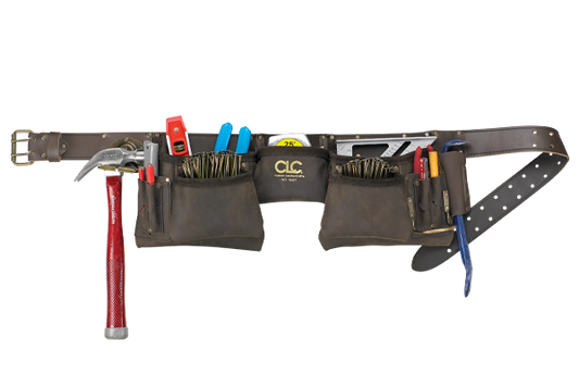 CLC 19427 12 Pocket Top Grain Construction Work Apron