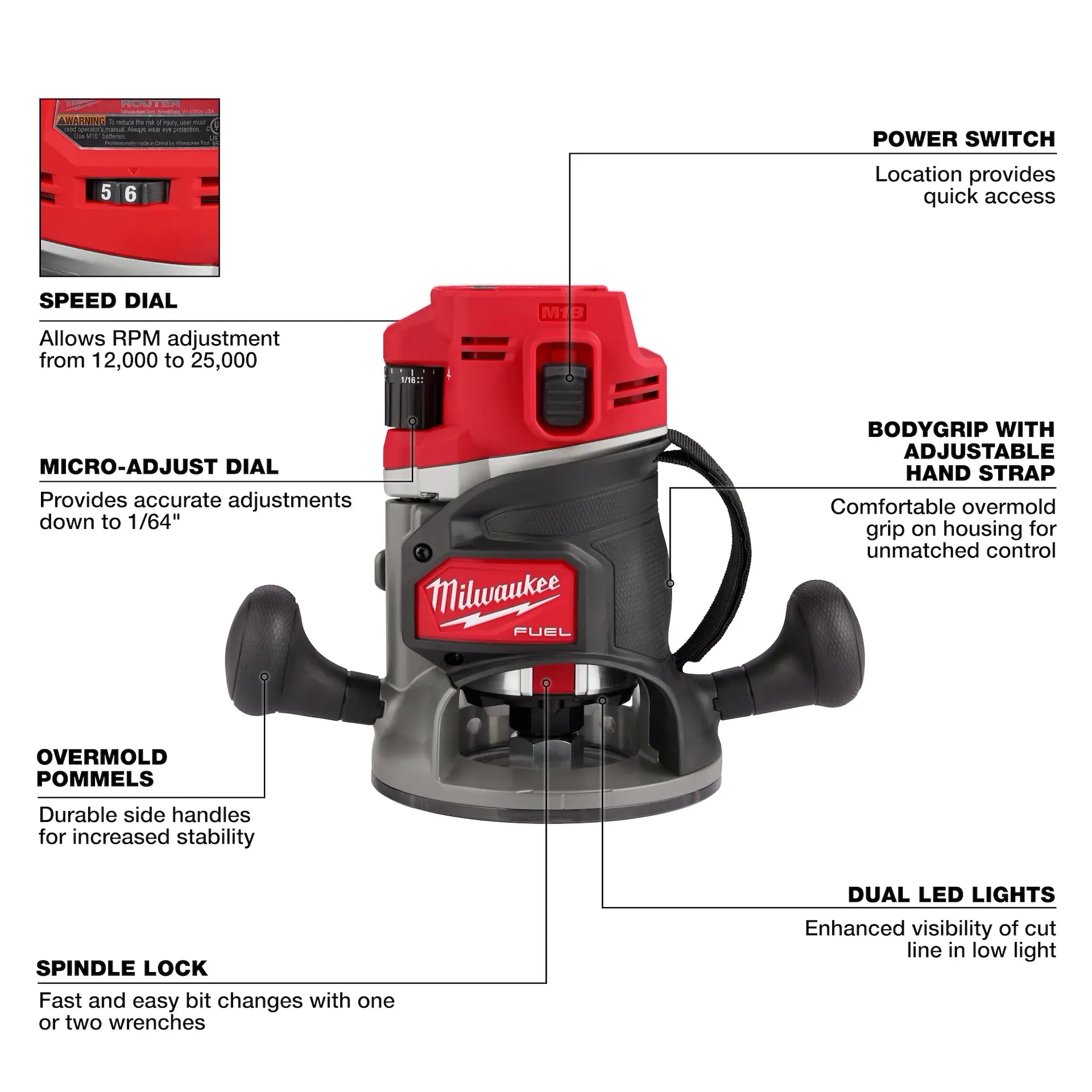 MILWAUKEE 2838-20 M18 FUEL™ 1/2