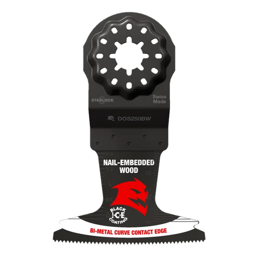 DIABLO DOS250BW 2-1/2" Demo Demon™ Starlock Bi-Metal Oscillating Blade for Nail-Embedded Wood
