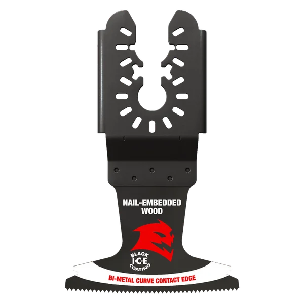 DIABLO DOU250BW10 2-1/2 in. Demo Demon Universal Fit Bi-Metal Oscillating Tool Blade for Nail-Embedded Wood - 10PK