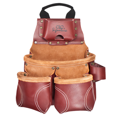 CLC 21428 Construction Worker’s Heavy-Duty Leather Nail & Tool Bag