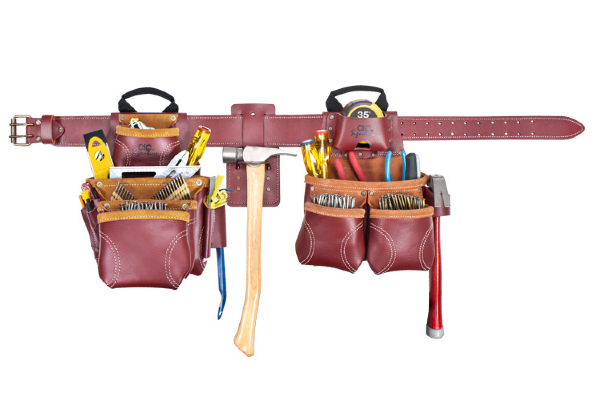 CLC 21455X 19 Pocket - Top of the Line Pro Framer's Heavy Duty Leather Combo System - XL