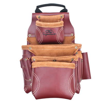 CLC 21687 Construction Worker’s Heavy-Duty Leather Nail & Tool Bag