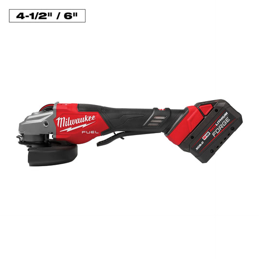 MILWAUKEE 3670-22 M18 FUEL™ 4-1/2"-6" Braking Grinder, Paddle Switch Kit