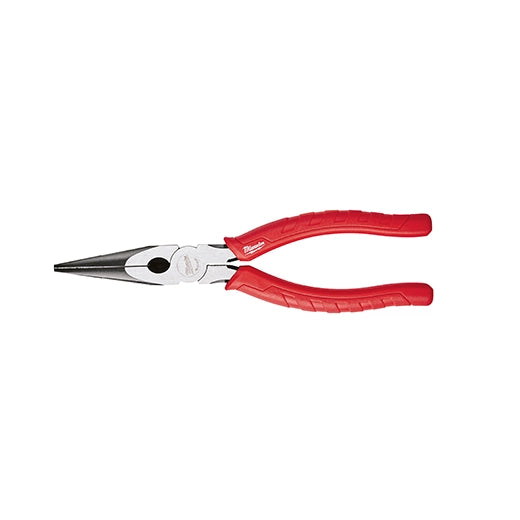 MILWAUKEE 48-22-6101 8" Comfort Grip Long Nose Pliers