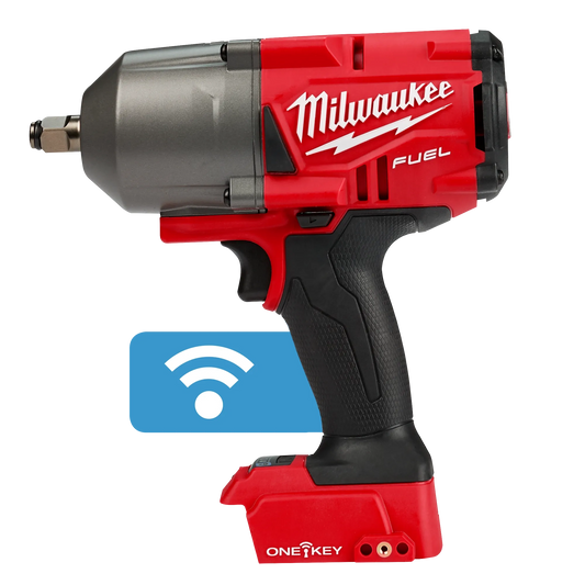 MILWAUKEE 2863-20 M18 FUEL™ w/ ONE-KEY™ High Torque Impact Wrench 1/2" Friction Ring (Tool Only)