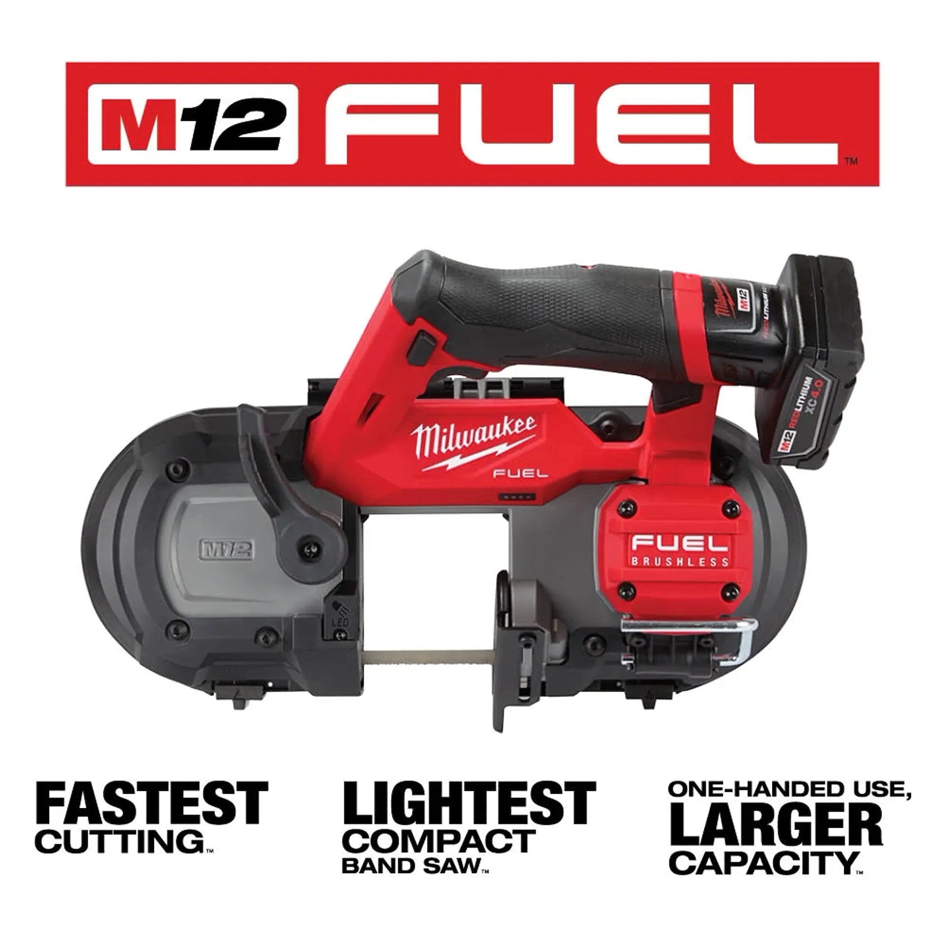 MILWAUKEE 2529-21XC M12 FUEL™ Compact Band Saw Kit