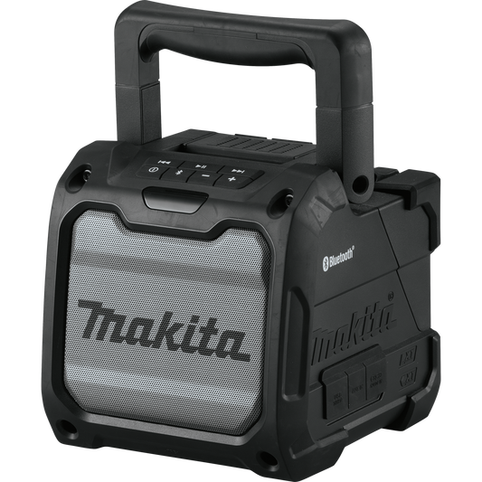 MAKITA XRM08B 18V LXT® / 12V max CXT® Lithium‑Ion Cordless/Corded Bluetooth® Job Site Speaker, Tool Only