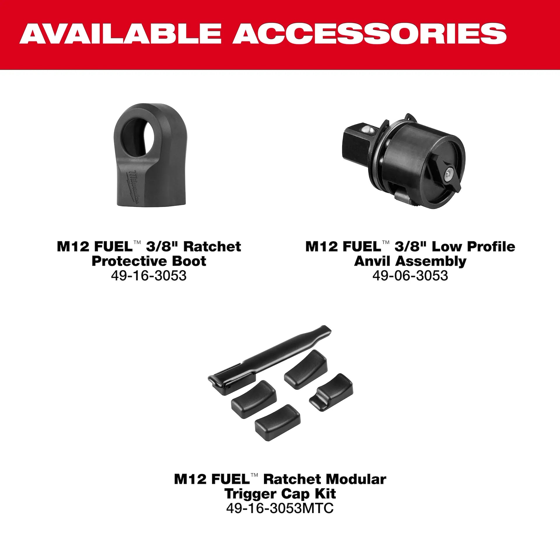 MILWAUKEE 3053-20 M12 FUEL™ 3/8