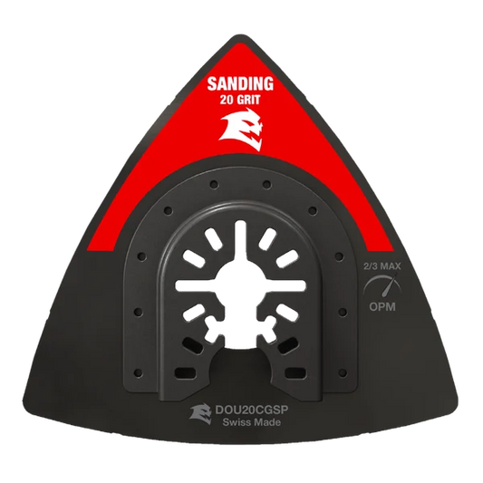 DIABLO DOU20CGSP 3-1/2" 20-Grit Universal Fit Oscillating Sanding Plate