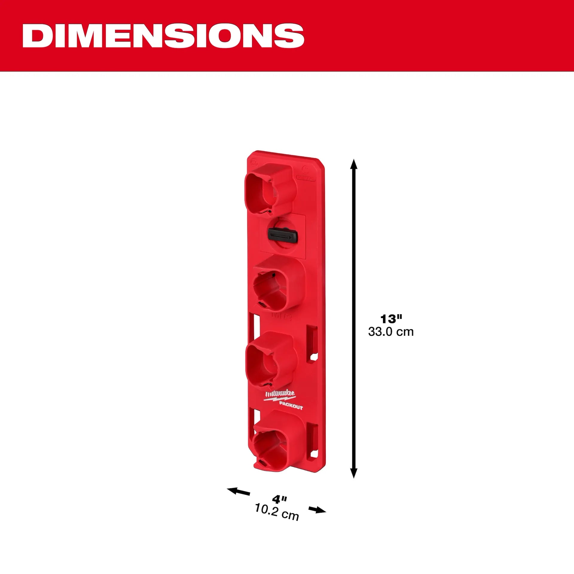 MILWAUKEE 48-22-8338 PACKOUT™ M12™ Battery Rack