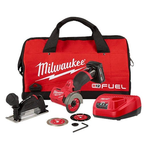 MILWAUKEE 2522-21XC M12 FUEL™ 3" Compact Cut Off Tool - Kit