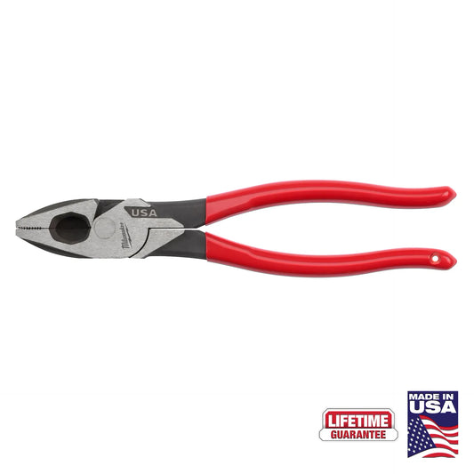MILWAUKEE MT500 9" Lineman's Dipped Grip Pliers (USA)
