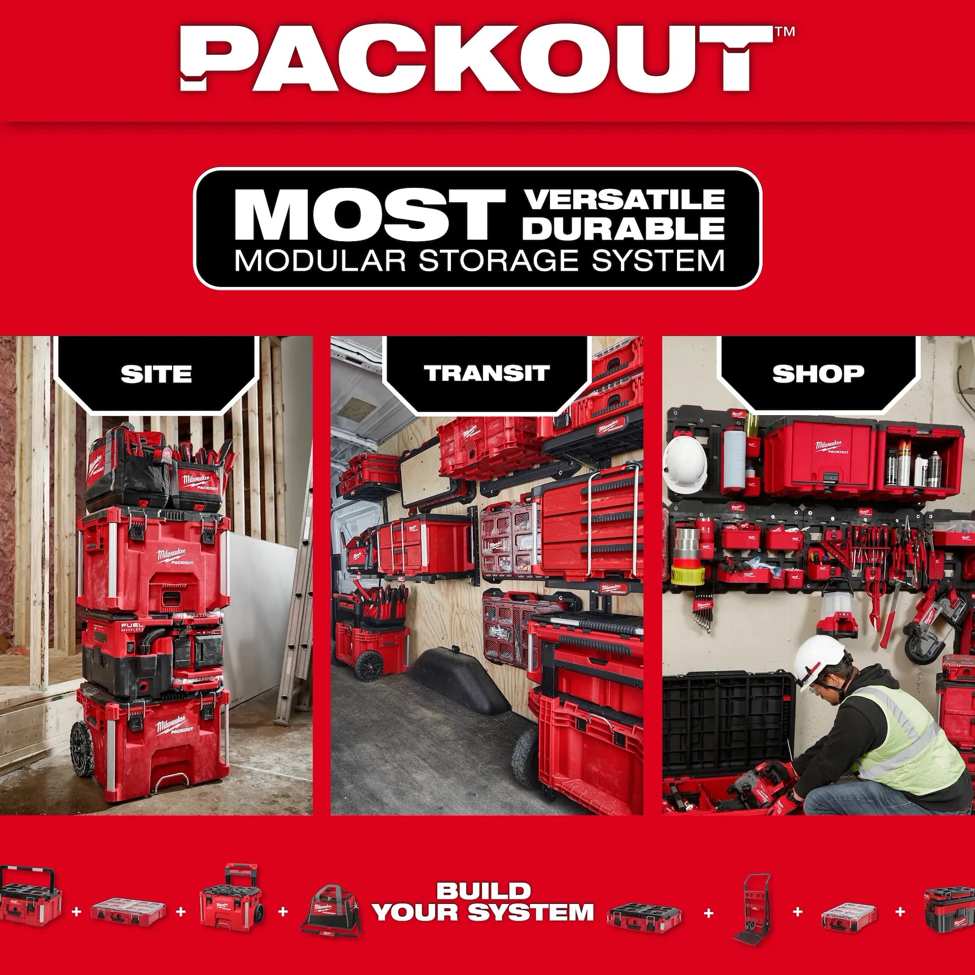 MILWAUKEE 48-73-6110 PACKOUT™ Kneeling Pad