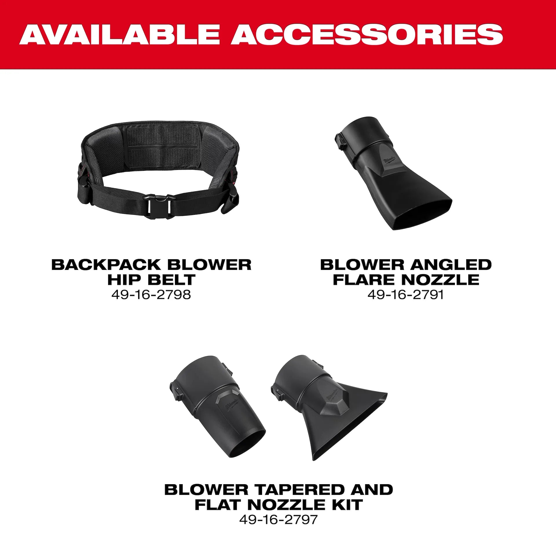 MILWAUKEE 3009-24HD M18 FUEL™ Dual Battery Backpack Blower Kit