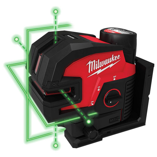 MILWAUKEE 3624-21 M12 CROSS W/4 POINT LASER KIT