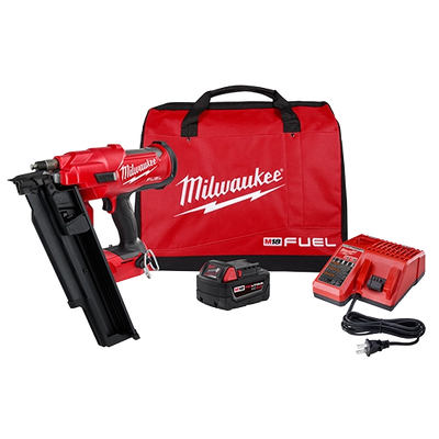 MILWAUKEE 2744-21 M18 FUEL™ 21 Degree Framing Nailer Kit
