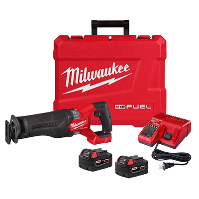 MILWAUKEE 2821-22 M18 FUEL™ SAWZALL® Reciprocating Saw - 2 Battery XC5.0 Kit