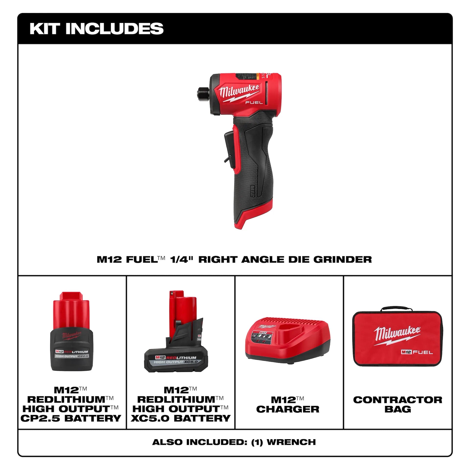 MILWAUKEE 3485-22 M12 FUEL™ 1/4