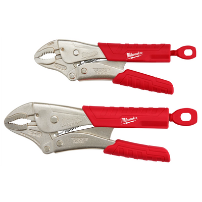 MILWAUKEE 48-22-3402 2PC PRO LOCKING PLIERS SET