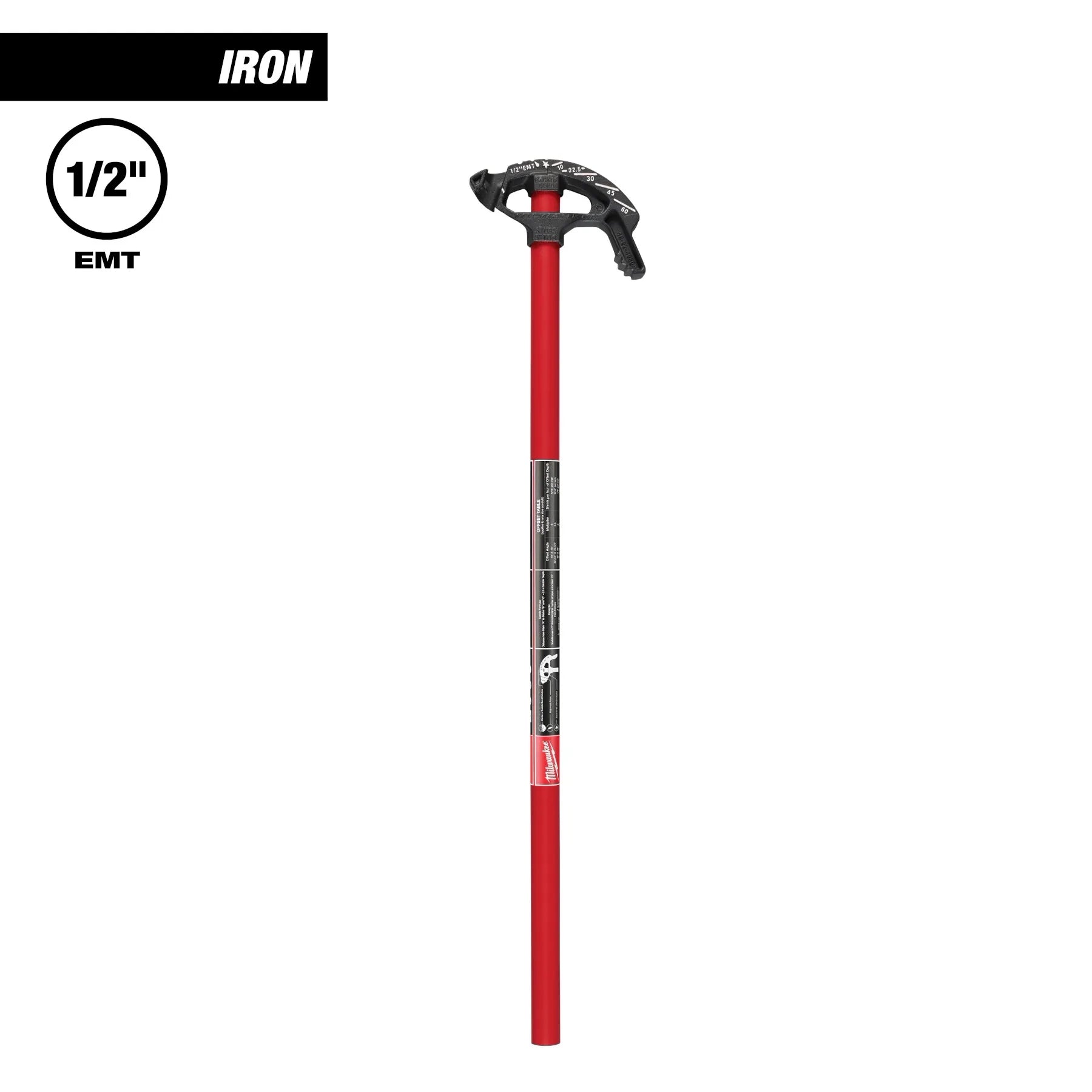 MILWAUKEE 48-22-4080 1/2“ EMT Iron Conduit Bender