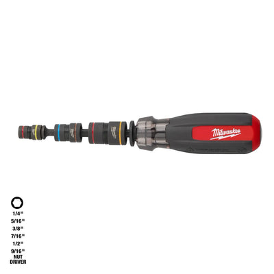 MILWAUKEE 48-22-2921 Multi-Nut Driver W/ SHOCKWAVE Impact Duty™ Magnetic Nut Drivers