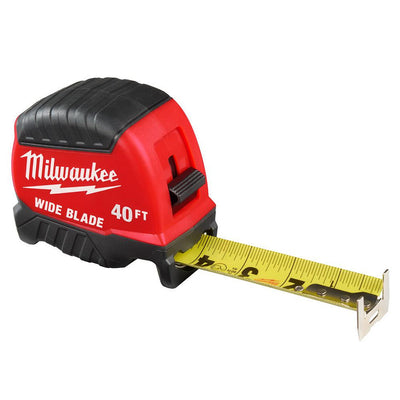 MILWAUKEE 48-22-1240 40ft Wide Blade Tape Measure