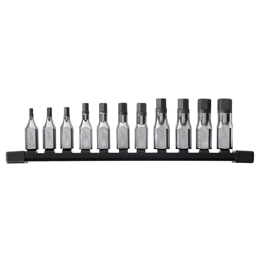 MILWAUKEE 48-22-9543 11PC 3/8" HEX BIT SOCKETS - METRIC
