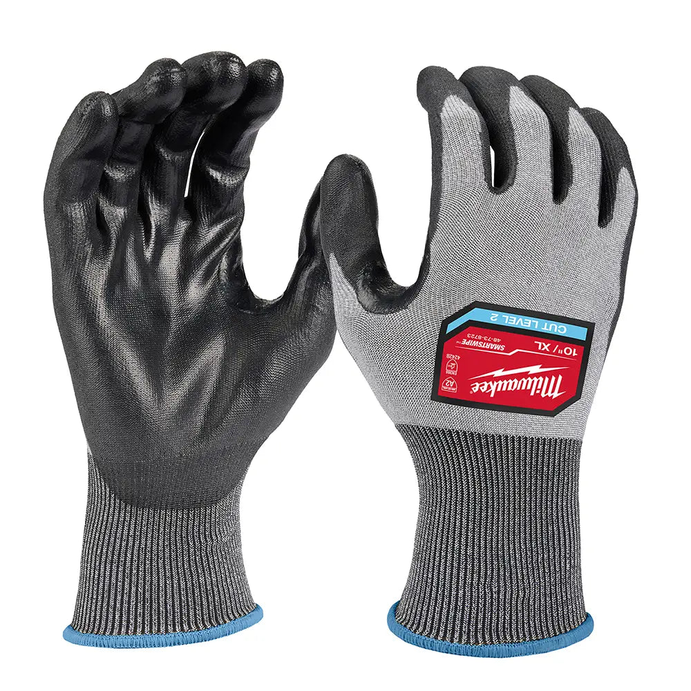 MILWAUKEE 48-73-8723 Cut Level 2 High Dexterity Polyurethane Dipped Gloves - XL