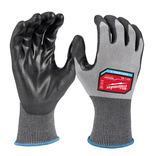 MILWAUKEE 48-73-8723 Cut Level 2 High Dexterity Polyurethane Dipped Gloves - XL