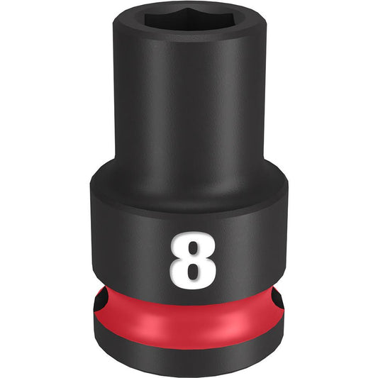 MILWAUKEE 49-66-6132 3/8 DR 8MM STD IMPACT SOCKET