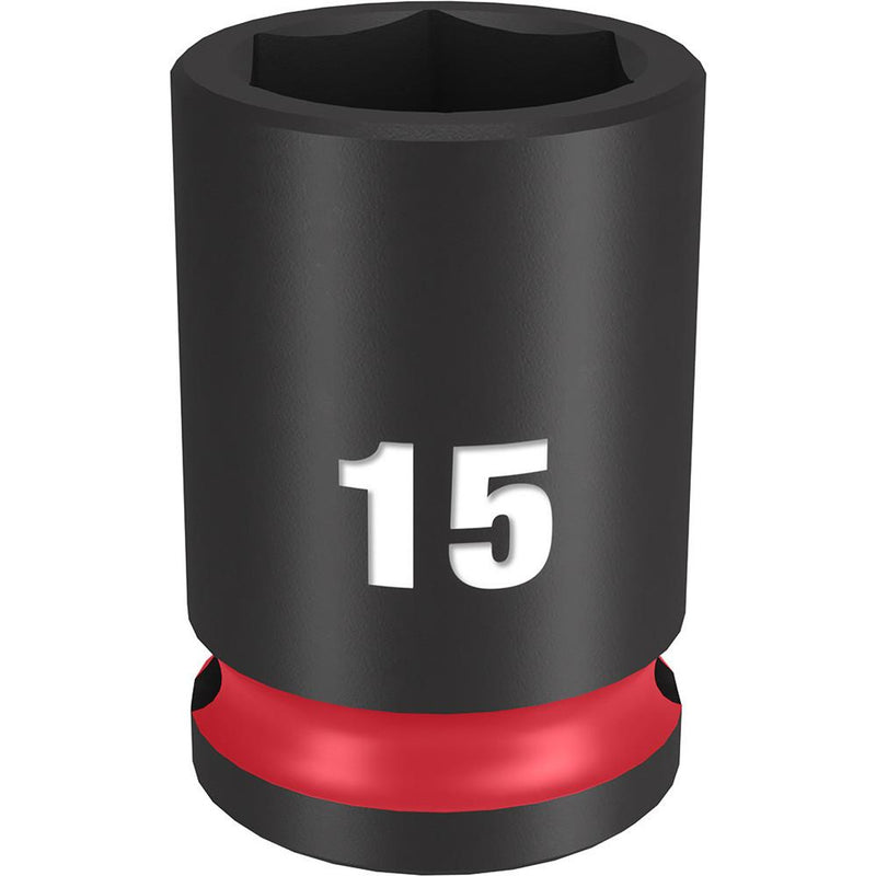 MILWAUKEE 49-66-6139 3/8 DR 15MM STD IMPACT SOCKET