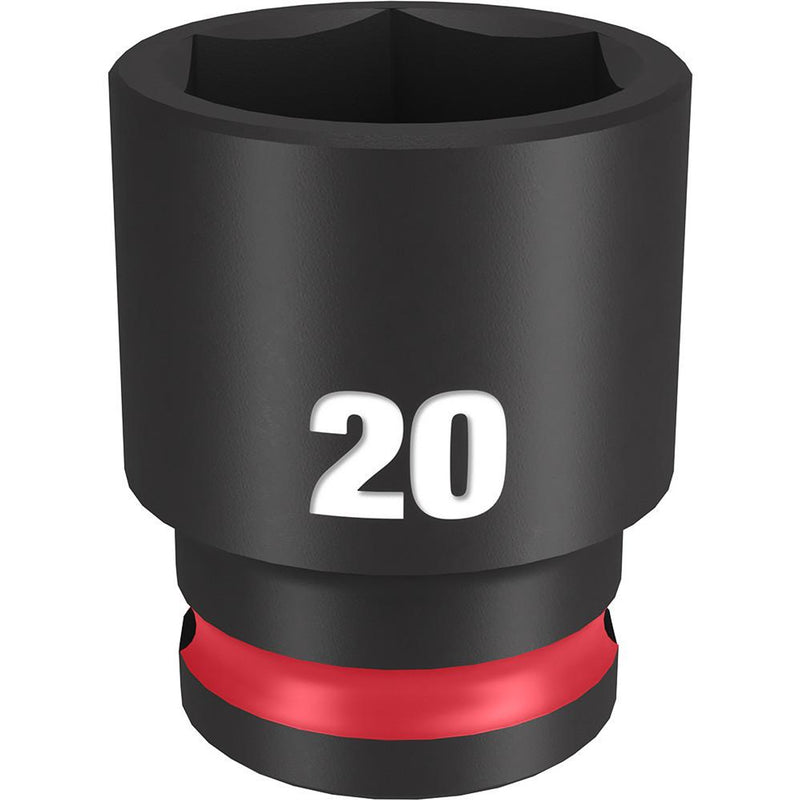 MILWAUKEE 49-66-6737 3/8 DR 20MM STD IMPACT SOCKET