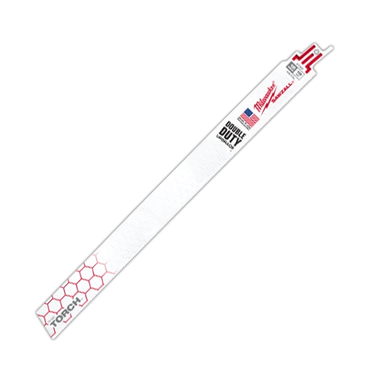 MILWAUKEE 48-00-5789 12" TORCH SAWZALL BLADE 18TPI - 5PK