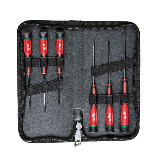 MILWAUKEE 48-22-2610 6 PC TORX® Precision Screwdriver Set w/ Case