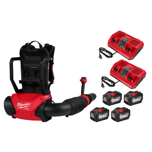 MILWAUKEE 3009-24HD M18 FUEL™ Dual Battery Backpack Blower Kit