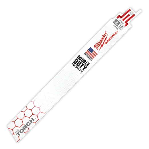 MILWAUKEE 48-00-8787 9" 14 TPI The Torch™ SAWZALL® Blades (25 Pk)