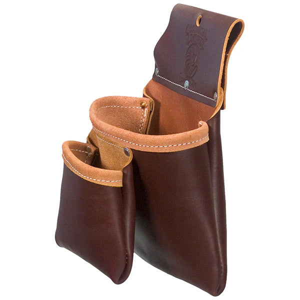 OCCIDENTAL LEATHER 5023B Two Pouch Bag