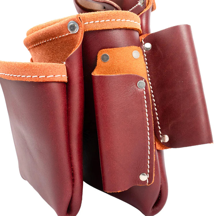 OCCIDENTAL LEATHER 5061 2 Pouch Pro Fastener Bag