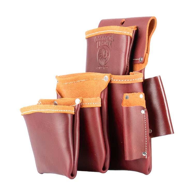 OCCIDENTAL LEATHER 5062 4 POUCH PRO FASTENER BAG