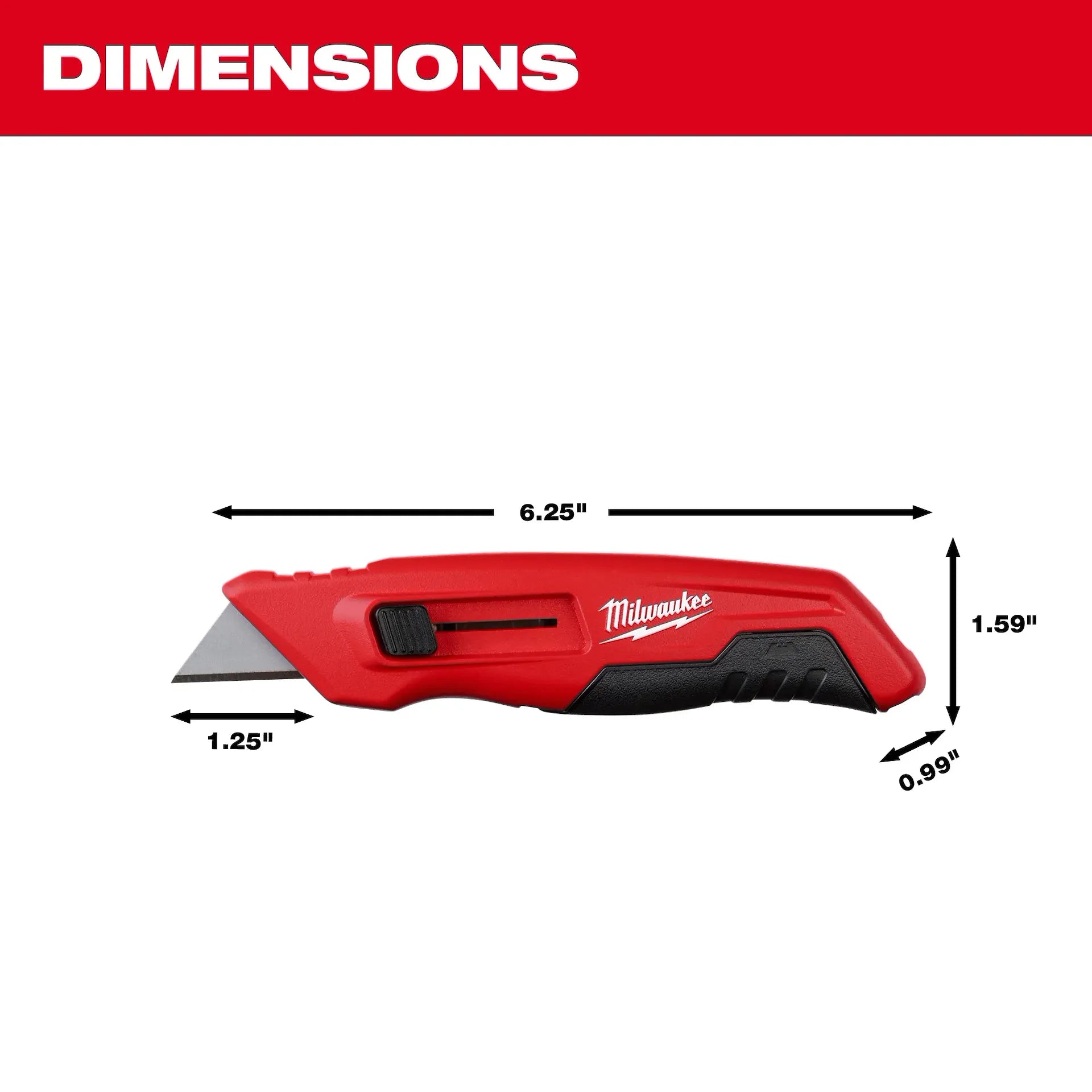 MILWAUKEE 48-22-1515 Side Sliding Utility Knife