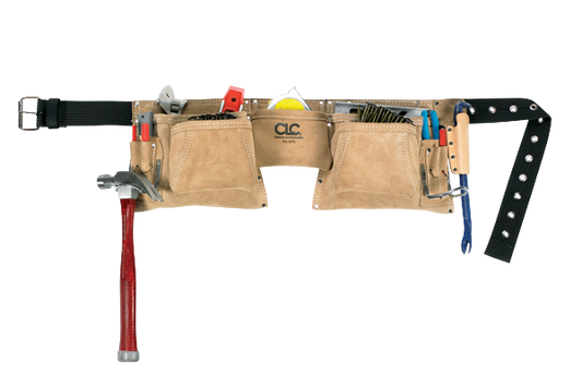 CLC 527X 12 Pocket Heavy-Duty Suede Construction Work Apron